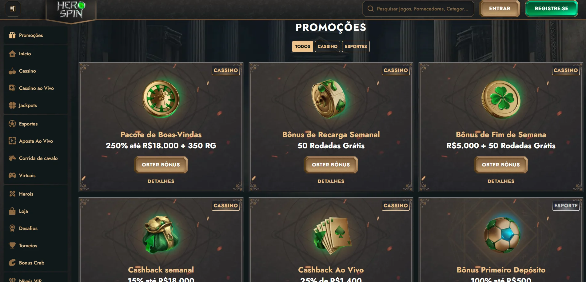 HeroSpin Casino